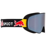 Red Bull Spect Masque de Ski Rush Matt Black Orange Silver Mirror Présentation