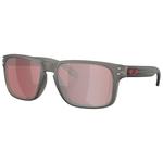 Oakley Lunettes de soleil Holbrook Matte Grey Smoke Prizm Snow Black Présentation