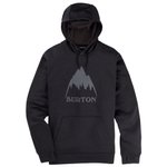 Burton Sweat Oak Pullover Hoodie Black Heather Présentation