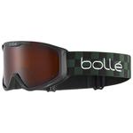 Bollé Masque de Ski Rocket Green Checkerboard Matte Rosy Bronze Présentation