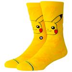 Stance Chaussettes Print & Pattern Socks Pikachu Bolt Yellow Présentation