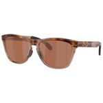 Oakley Lunettes de soleil Frogskins Range XL Brown Tortoise Prizm Tungsten Polarized Présentation