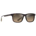 Maui Jim Lunettes de soleil Okina Shiny Dark Havana Bronze Hcl Minéral Superthin Présentation