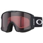 Oakley Masque de Ski Line Miner L Matte Black Prizm Garnet Présentation