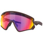 Oakley Lunettes de soleil Wind Jacket 2.0 Matte Grenache Prizm Road Présentation