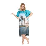 After Essentials Poncho Surf Micro Polaire Poncho California Profil