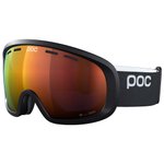 Poc Masque de Ski Fovea Mid Uranium Black Clarity Intense Partly Sunny Orange Présentation