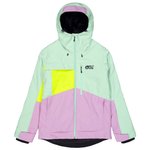 Picture Blouson Ski Seen Silt Green Acid Lime Présentation
