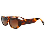 Binocle Eyewear Lunettes de soleil Lena Shiny Tortoise Gradient Brown Polarized Présentation