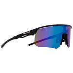 Red Bull Spect Lunettes de soleil Riddle Matt Black Smoke Purple Green Mirror Présentation