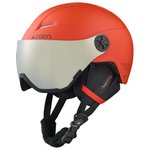 Cairn Casque visière Android Visor Junior Mat Bright Red Présentation