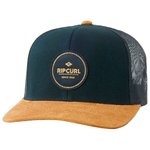 Rip Curl Casquettes Routine Curve Trucker Black Tan Présentation