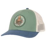 Salty Crew Casquettes Tentacles Boys Trucker Mid Green Cast Blue Présentation