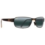 Maui Jim Lunettes de soleil Black Coral Noir Mat Neutral Grey Mineral Superthin Présentation