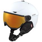 Cairn Casque visière Rise Visor Pure Pure Mat White Photo Présentation
