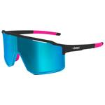 Cebe Lunettes de soleil Outflow 2 Matt Translucent Blue Black Pink Grey Blue Revo Présentation