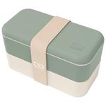 monbento Boîte Alimentaire Original 1L Green Natural Présentation