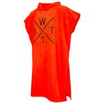 Watts Poncho Surf X-Beach Poncho Fluo Orange Présentation