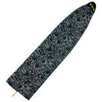 Fcs Housse Surf chaussette Stretch Longboard Monogram Coal / Lime Présentation
