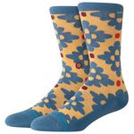 Stance Chaussettes Crew Sock II Ceramic Crew Seablue Présentation