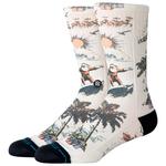Stance Chaussettes Print & Pattern Socks San O Claus Cream Présentation