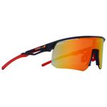 Red Bull Spect Lunettes de soleil Riddle Matt X'Tal Dark Blue Red I-Boost Red Red Mirror Présentation