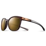 Julbo Lunettes de soleil Spark Transucide Mat Marron Noir Polarized Spectron 3 Présentation