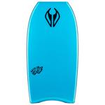 Nmd Board de Bodyboard Njoy Pe Bumpers Aqua Coral Présentation