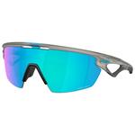 Oakley Lunettes de soleil Sphaera Matte Grey Ink Prizm Sapphire Présentation