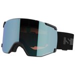 Salomon Masque de Ski S/View Black Multilayer Light Blue Présentation