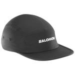 Salomon Casquettes Logo 5 Panel Deep Black Présentation
