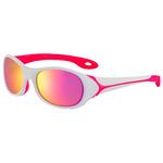 Cebe Lunettes de soleil Flipper Matte White Fuchsia Zone Blue Light Grey Pink Présentation