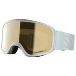 Salomon Masque de Ski Aksium 2.0 S Ice Flow Flash Gold Présentation