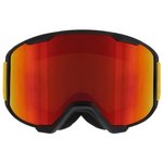 Red Bull Spect Masque de Ski Solo-010S Black Red Snow, Brown With Red Présentation