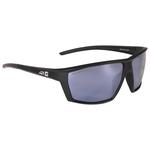 AZR Lunettes de soleil Ranch Crystal Noire Mate Gris Miroir Polarisant Présentation