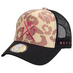 Watts Casquettes 2R-Tribe Junior Cap New Leopard Brown Présentation