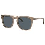 Ray Ban Lunettes de soleil RB2210 Polished Transparent Brown Blue Présentation
