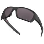 Oakley Lunettes de soleil Turbine Matte Black Prizm Grey Polarized Dessus