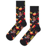 Happy Socks Chaussettes Crew Socks French Edition Savoie Black Présentation