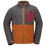 Volcom Polaire Fleecer Full Zip Charcoal Présentation