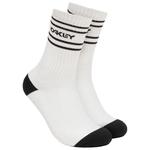 Oakley Chaussettes Icon B1B Socks 2.0 White Black Présentation