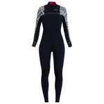 Roxy Combinaison Intégrale Swell Series 5/4/3 Front Zip Egret Mo Rockin Vibes Présentation