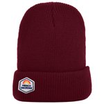 French Disorder Bonnet Beanie Tribeca Burgundy Présentation