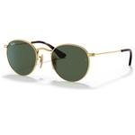 Ray Ban Lunettes de soleil Round Kids Polished Arista Gold Dark Green Présentation
