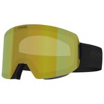 Cebe Masque de Ski Striker 2 L Black Gold Mirror Présentation