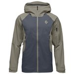 Black Diamond Blouson Ski M Recon Stretch LT Shell Smoke Carbon Présentation