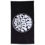 Rip Curl Serviette Logos Towel Black Présentation