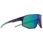 Red Bull Spect Lunettes de soleil Dash Shiny X'Tal Dark Purple Gradient Turquoise Smoke Green Purple Mirror Présentation
