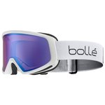 Bollé Masque de Ski Bedrock Plus White Matte Azure Présentation