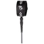 Creatures Leash Surf Superlite Pro 6 Black White Chex Présentation